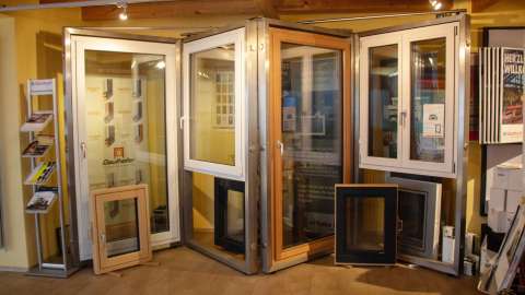 Fenster-Studio in der Ausstellung von Schmich in Edingen-Neckarhausen